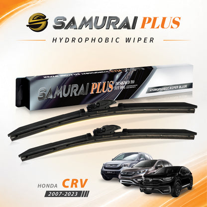 SAMURAI PLUS [Honda CRV 2007-2023] Hydrophobic Car Wiper Blade