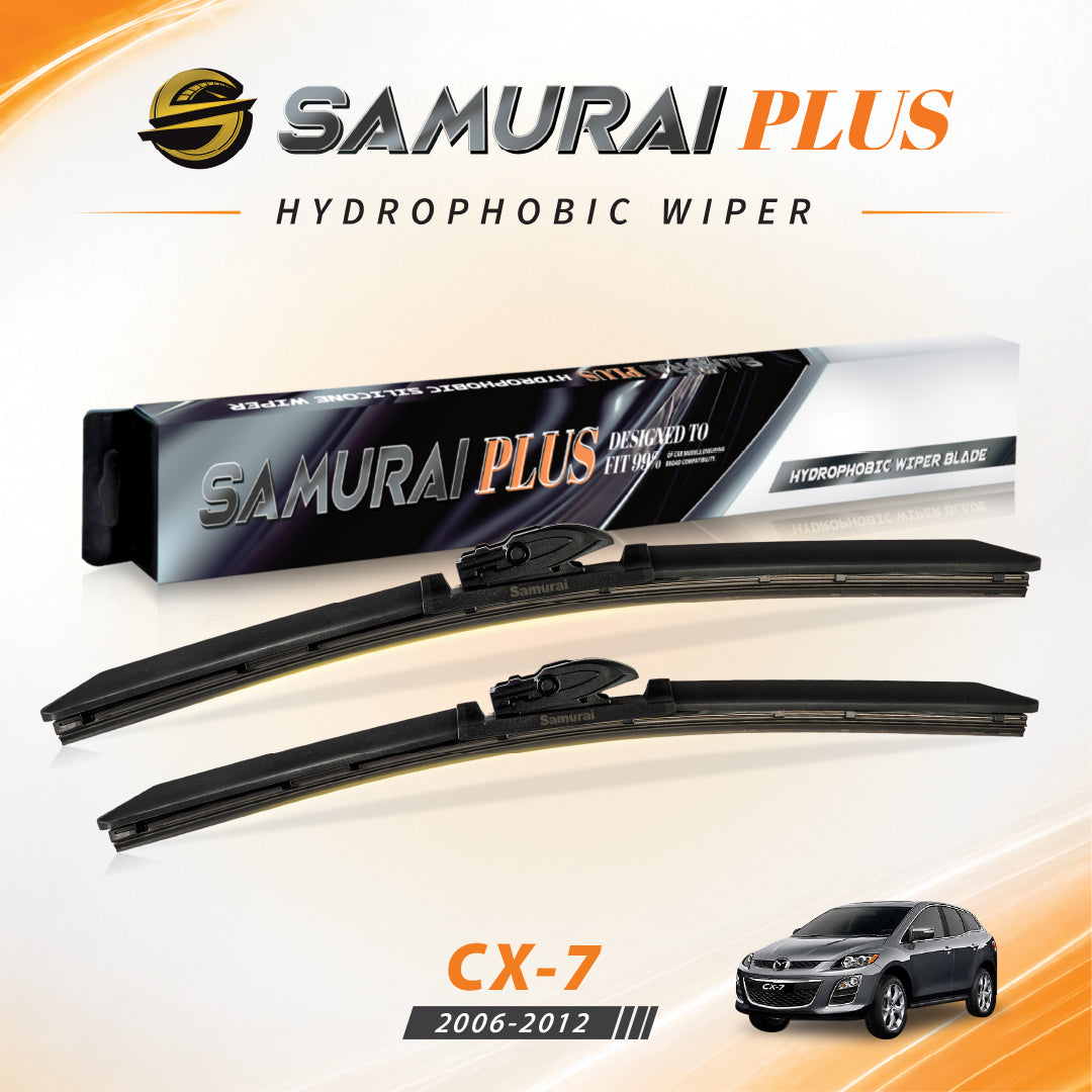 SAMURAI PLUS [Mazda CX-7 2006-2012] Hydrophobic Car Wiper Blade