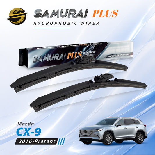 SAMURAI PLUS [Mazda CX-9 2016-Present] Hydrophobic Car Wiper Blade