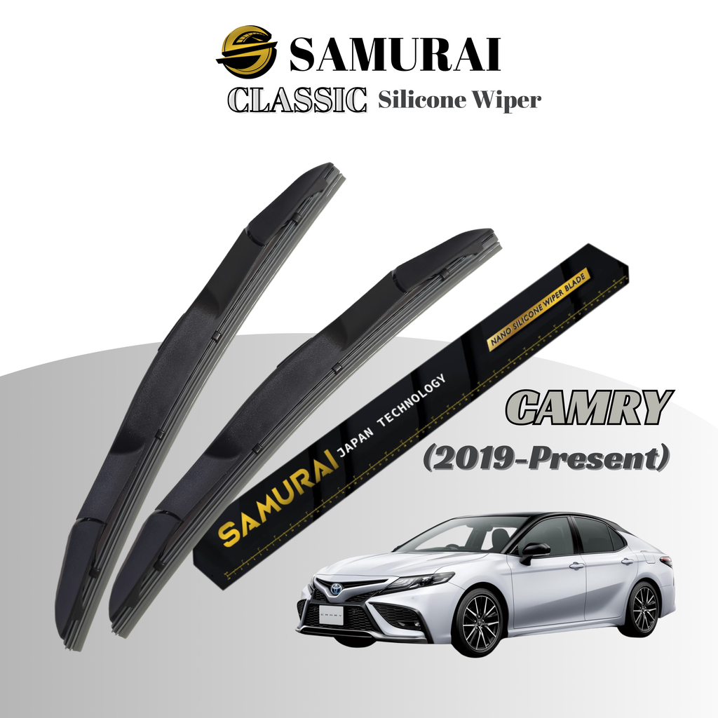 [Toyota Camry 2019-Present] SAMURAI CLASSIC Car Wiper Blade