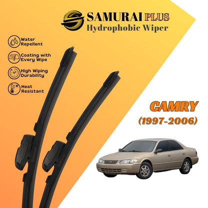 SAMURAI PLUS [Toyota Camry 1997-2006] Hydrophobic Car Wiper Blade