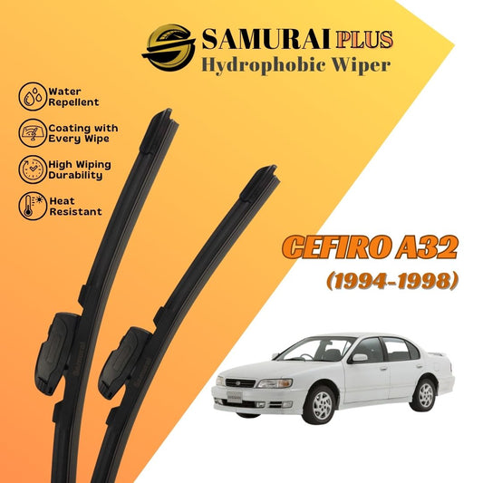 SAMURAI PLUS [Nissan Cefiro A32 1994-1998] Hydrophobic Car Wiper Blade