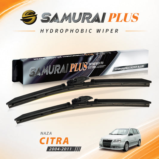 SAMURAI PLUS [Naza Citra] Hydrophobic Car Wiper Blade