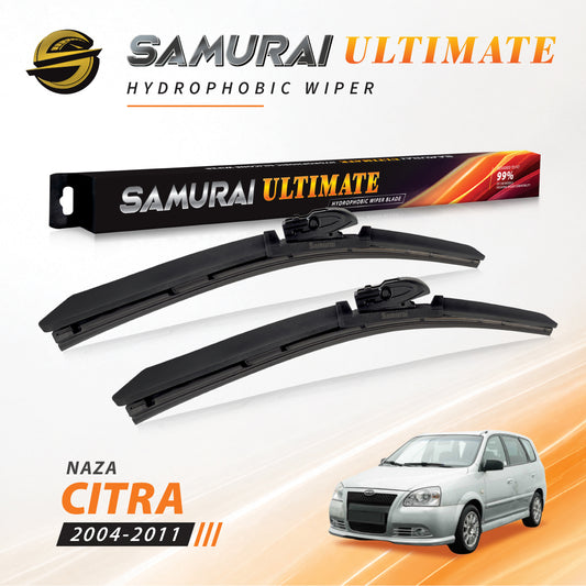 SAMURAI ULTIMATE [Naza Citra] Hydrophobic Car Wiper Blade