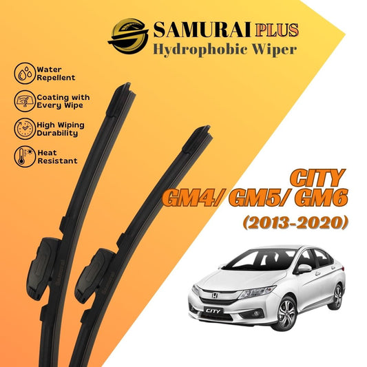 SAMURAI PLUS [Honda City GM4/GM5/GM6 2013-2020] Hydrophobic Car Wiper Blade