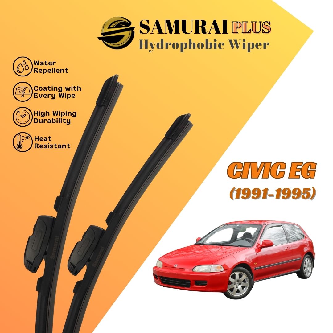 SAMURAI PLUS [Honda Civic EG] Hydrophobic Car Wiper Blade