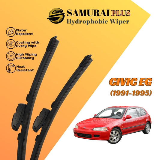 SAMURAI PLUS [Honda Civic EG] Hydrophobic Car Wiper Blade