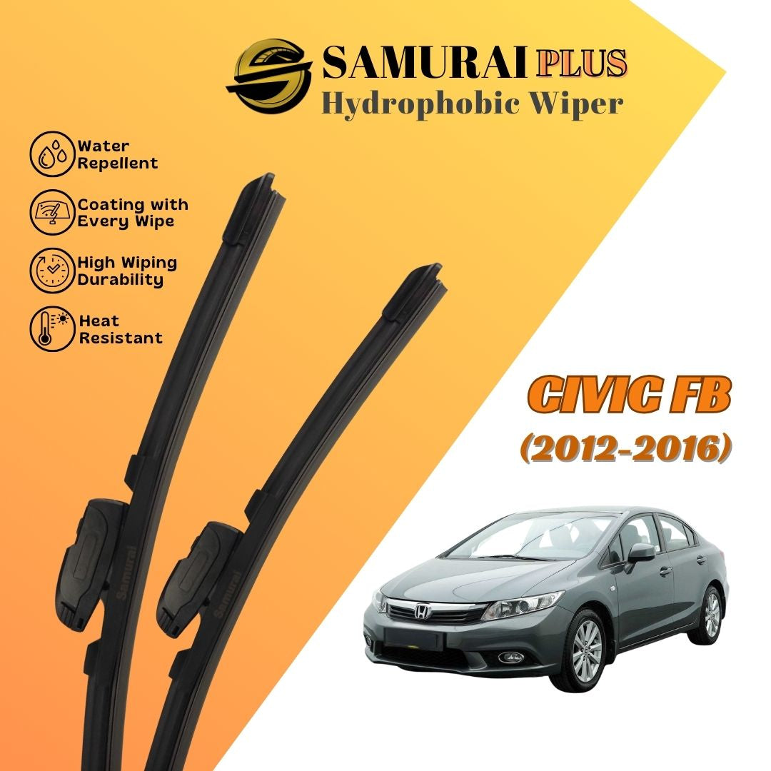 SAMURAI PLUS [Honda Civic FB] Hydrophobic Car Wiper Blade