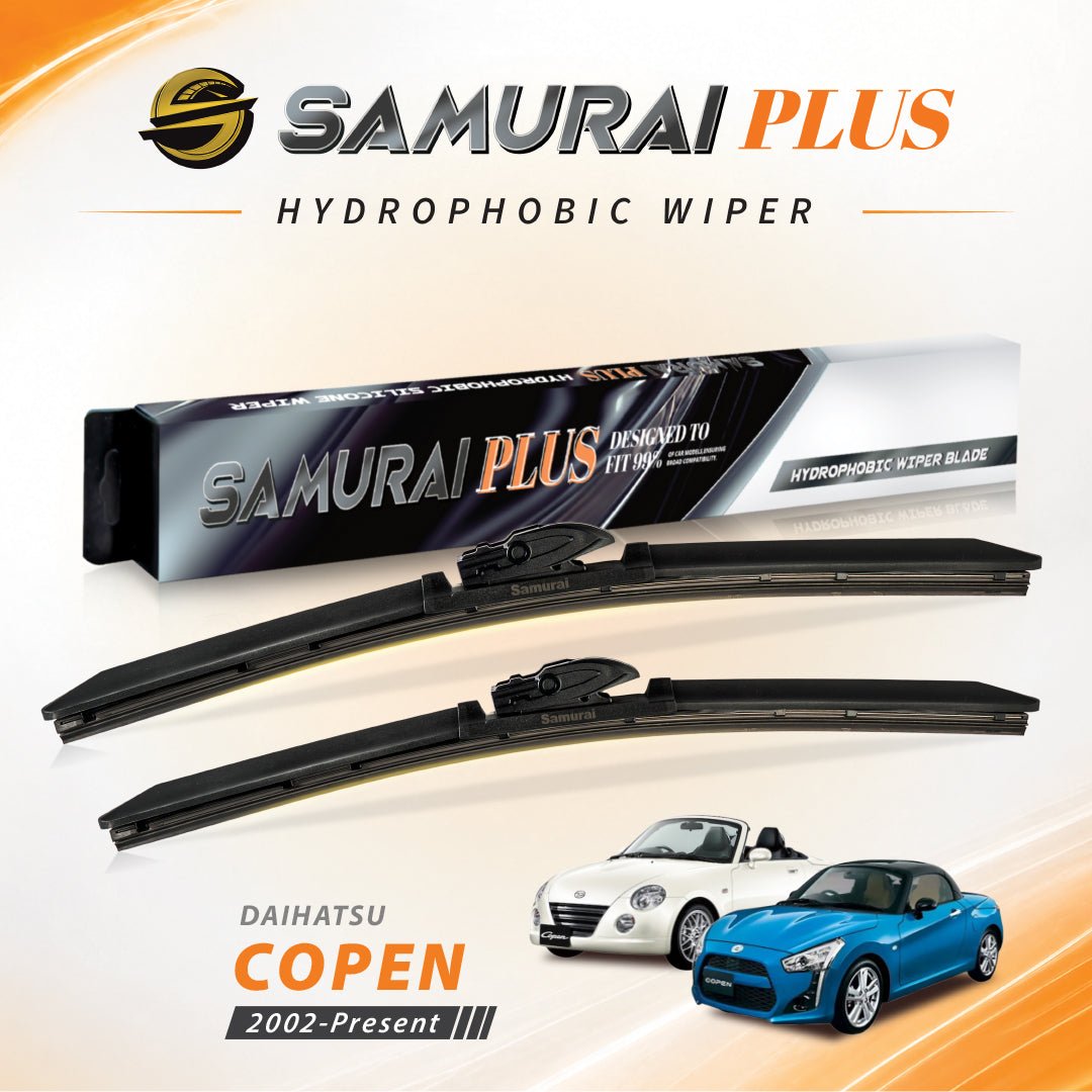 SAMURAI PLUS [Daihatsu Copen] Hydrophobic Car Wiper Blade