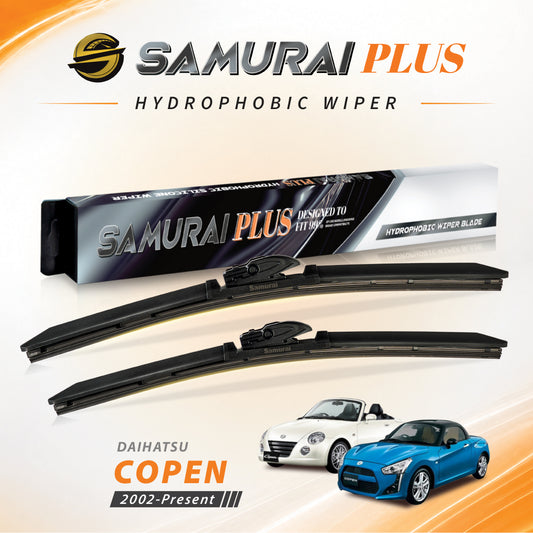 SAMURAI PLUS [Daihatsu Copen] Hydrophobic Car Wiper Blade