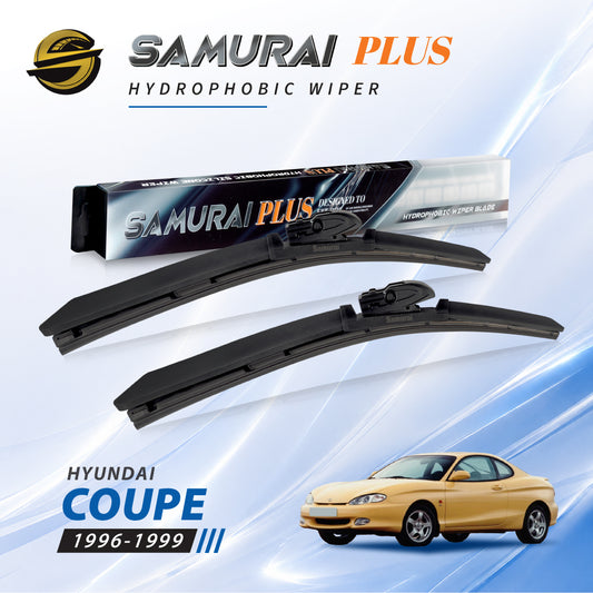 SAMURAI PLUS [Hyundai Coupe 1996-1999] Hydrophobic Car Wiper Blade