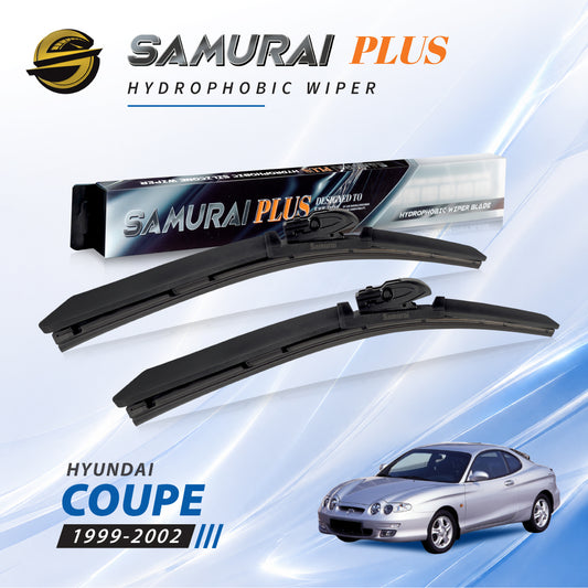 SAMURAI PLUS [Hyundai Coupe 1999-2002] Hydrophobic Car Wiper Blade