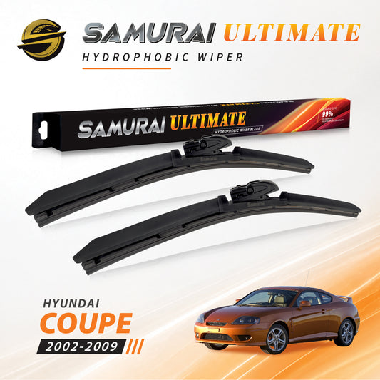 SAMURAI ULTIMATE [Hyundai Coupe 2002-2009] Hydrophobic Car Wiper Blade