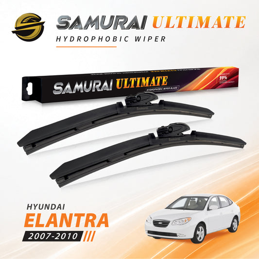 SAMURAI ULTIMATE [Hyundai Elantra 2007-2010] Hydrophobic Car Wiper Blade