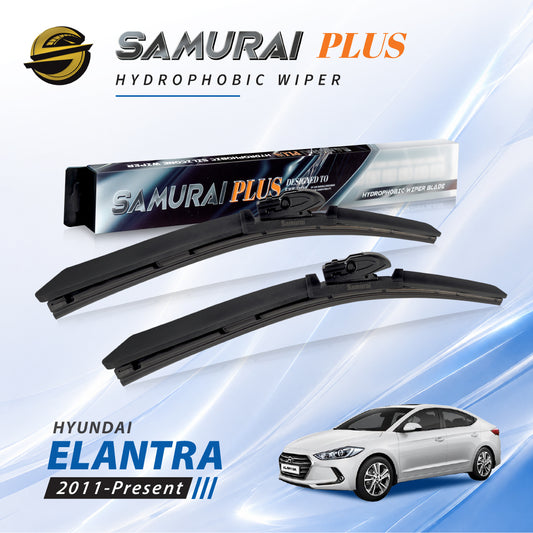 SAMURAI PLUS [Hyundai Elantra 2011-Present] Hydrophobic Car Wiper Blade