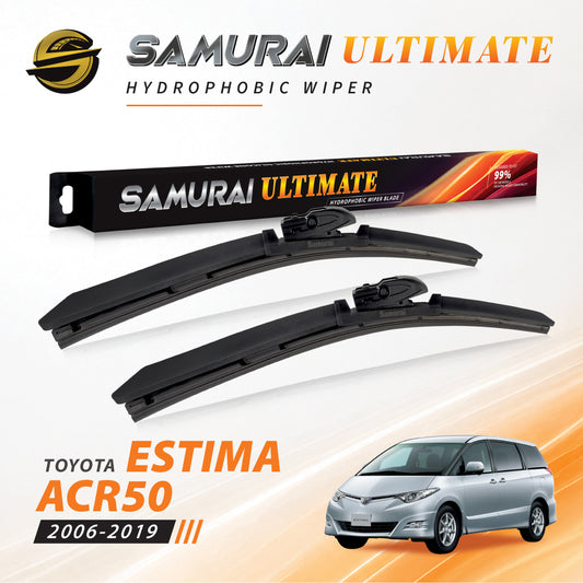 SAMURAI ULTIMATE [Toyota Estima ACR50] Hydrophobic Car Wiper Blade