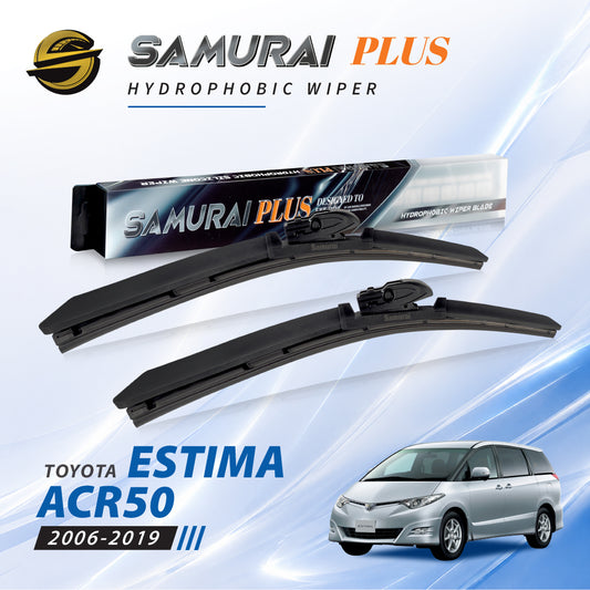 SAMURAI PLUS [Toyota Estima ACR50] Hydrophobic Car Wiper Blade