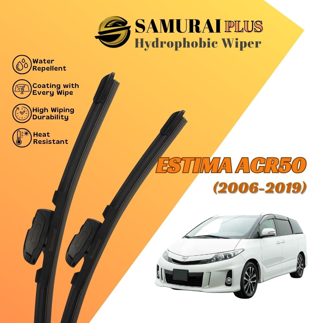 SAMURAI PLUS [Toyota Estima ACR50] Hydrophobic Car Wiper Blade