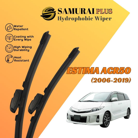 SAMURAI PLUS [Toyota Estima ACR50] Hydrophobic Car Wiper Blade