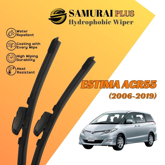 SAMURAI PLUS [Toyota Estima ACR55] Hydrophobic Car Wiper Blade