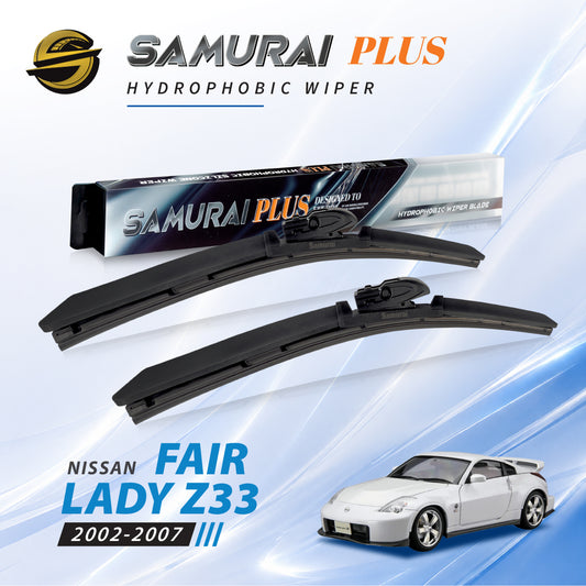 SAMURAI PLUS [Nissan FairLady Z33 2002-2007] Hydrophobic Car Wiper Blade