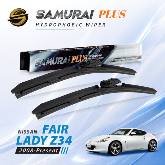 SAMURAI PLUS [Nissan FairLady Z34 2008-Present] Hydrophobic Car Wiper Blade