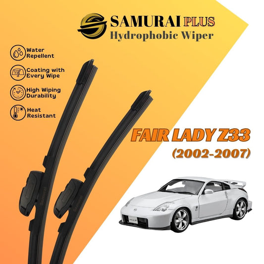 SAMURAI PLUS [Nissan FairLady Z33 2002-2007] Hydrophobic Car Wiper Blade