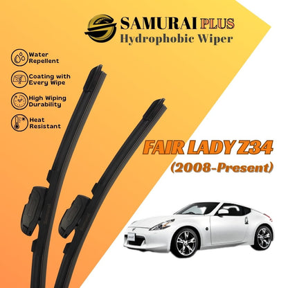 SAMURAI PLUS [Nissan FairLady Z34 2008-Present] Hydrophobic Car Wiper Blade