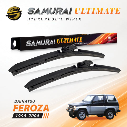 SAMURAI ULTIMATE [Daihatsu Feroza] Hydrophobic Car Wiper Blad