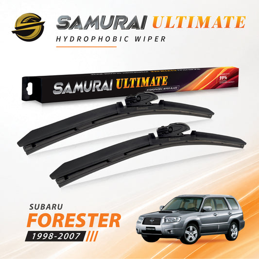 SAMURAI ULTIMATE [Subaru Forester 1998-2007] Hydrophobic Car Wiper Blade