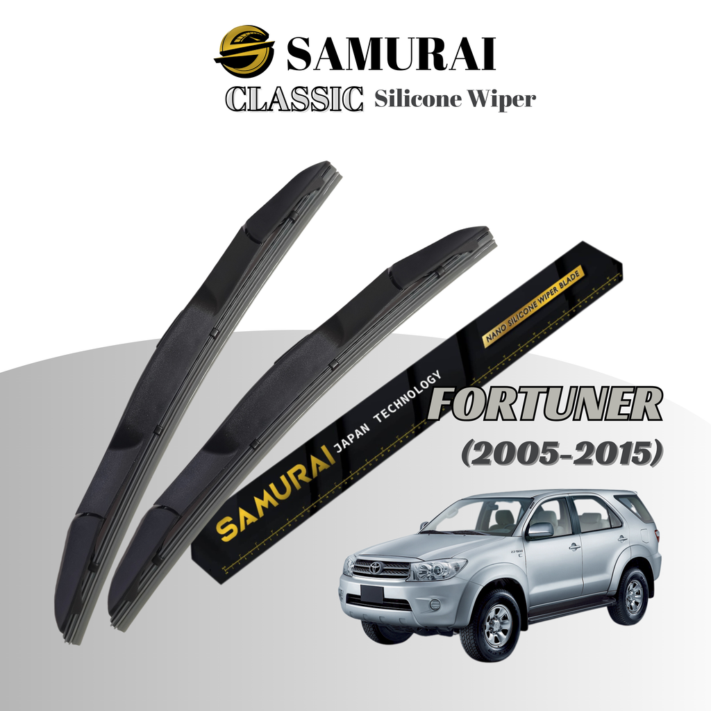 [Toyota Fortuner 2005-2015] SAMURAI CLASSIC Car Wiper Blade