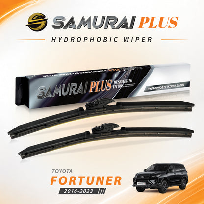 SAMURAI PLUS [Toyota Fortuner 2016-2023] Hydrophobic Car Wiper Blade