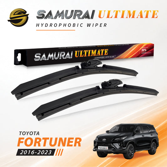 SAMURAI ULTIMATE [Toyota Fortuner 2016-2023] Hydrophobic Car Wiper Blade