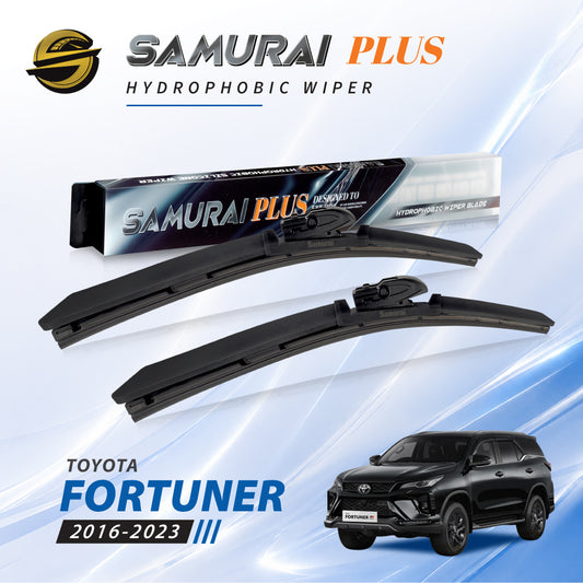 SAMURAI PLUS [Toyota Fortuner 2016-2023] Hydrophobic Car Wiper Blade