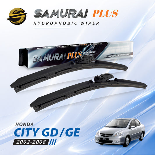 SAMURAI PLUS [Honda City GD/GE 2002-2008] Hydrophobic Car Wiper Blade