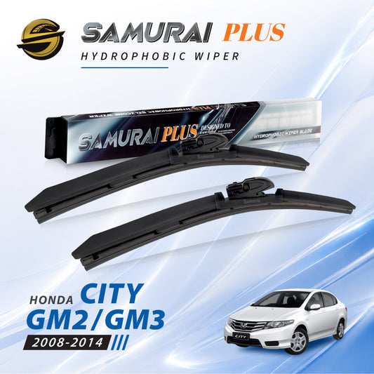 SAMURAI PLUS [Honda City GM2/GM3 2008-2014] Hydrophobic Car Wiper Blade