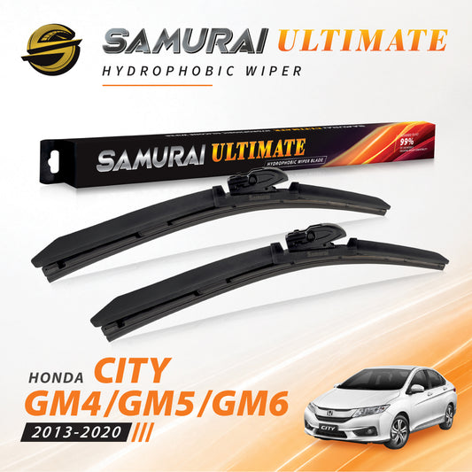 SAMURAI ULTIMATE [Honda City GM4/GM5/GM6 2013-2020] Hydrophobic Car Wiper Blade