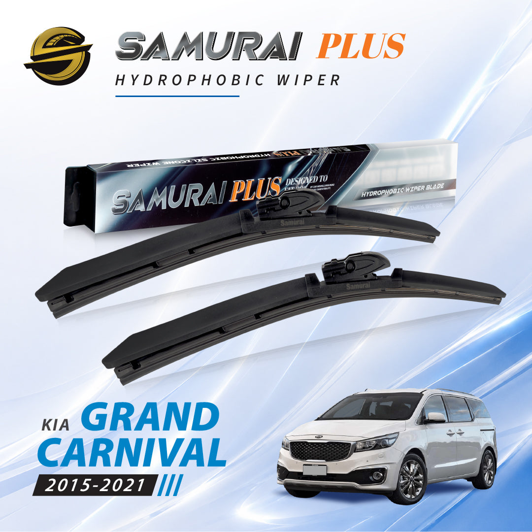 SAMURAI PLUS [Kia Grand Carnival 2015-2021] Hydrophobic Car Wiper Blade