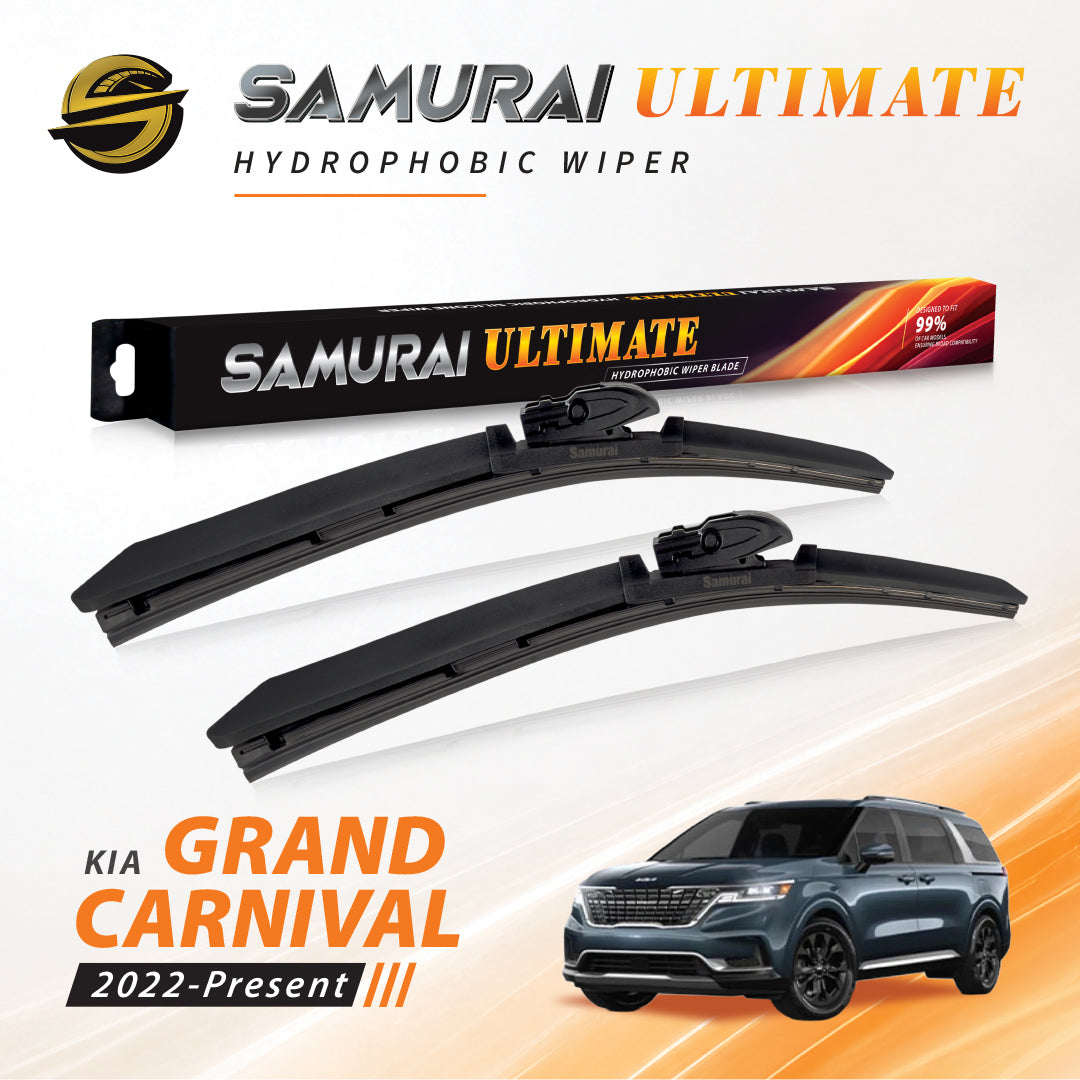 SAMURAI ULTIMATE [Kia Grand Carnival 2022-Present] Hydrophobic Car Wiper Blade