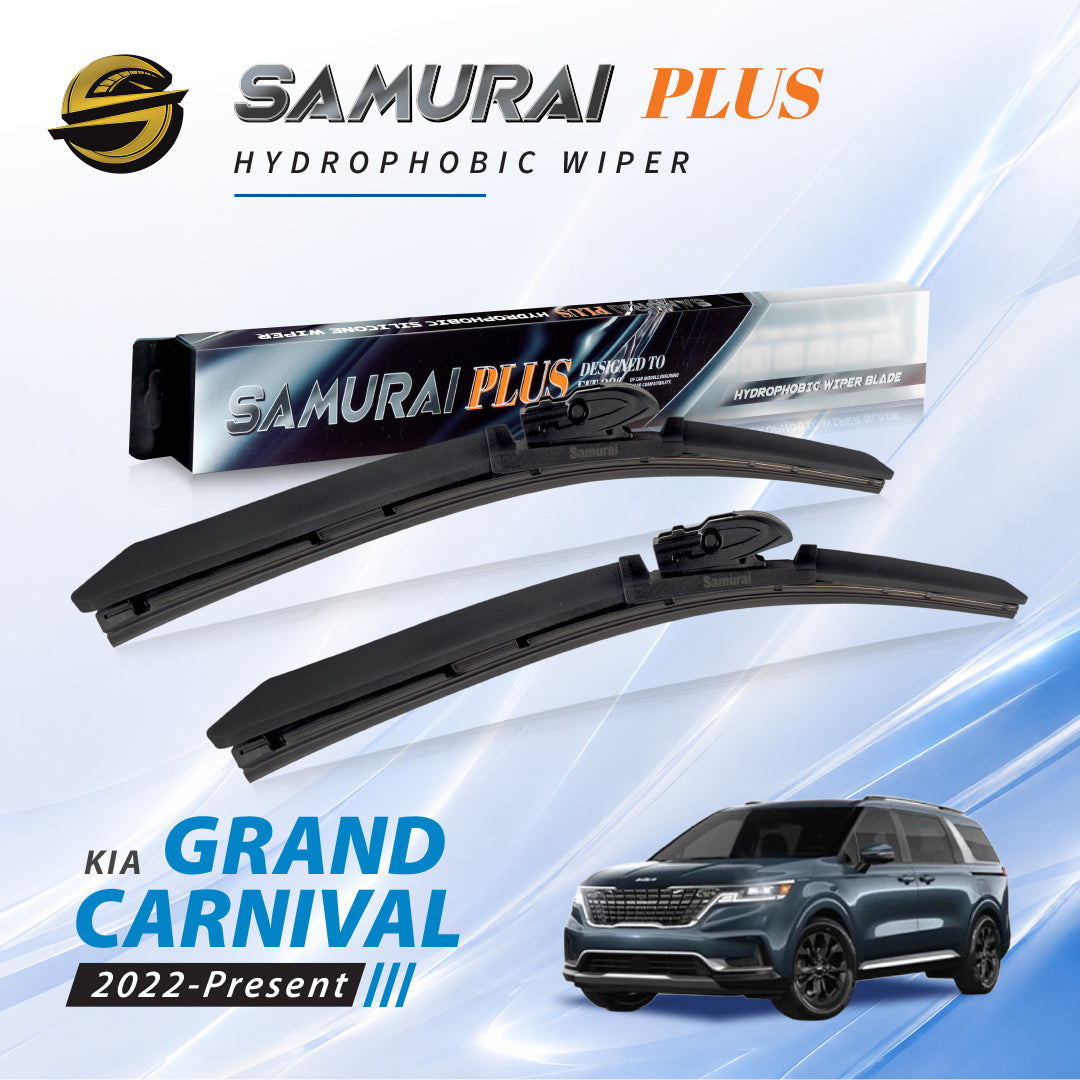 SAMURAI PLUS [Kia Grand Carnival 2022-Present] Hydrophobic Car Wiper Blade
