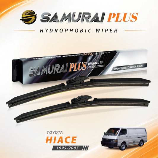 SAMURAI PLUS [Toyota Hiace 1995-2005] Hydrophobic Car Wiper Blade