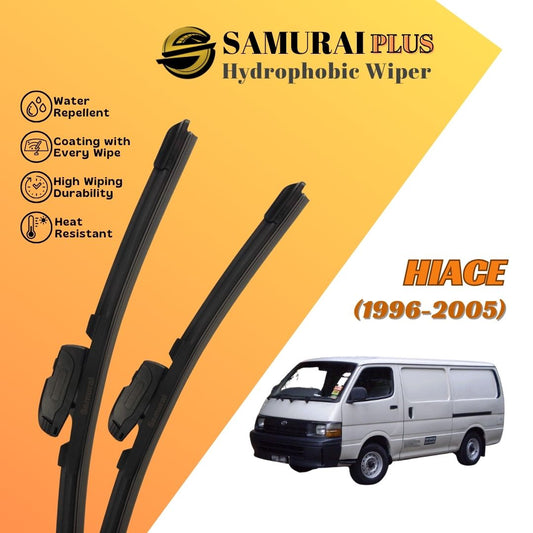 SAMURAI PLUS [Toyota Hiace 1995-2005] Hydrophobic Car Wiper Blade