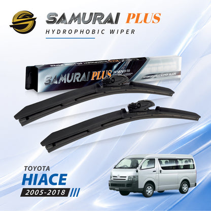 SAMURAI PLUS [Toyota Hiace 2005-2018] Hydrophobic Car Wiper Blade