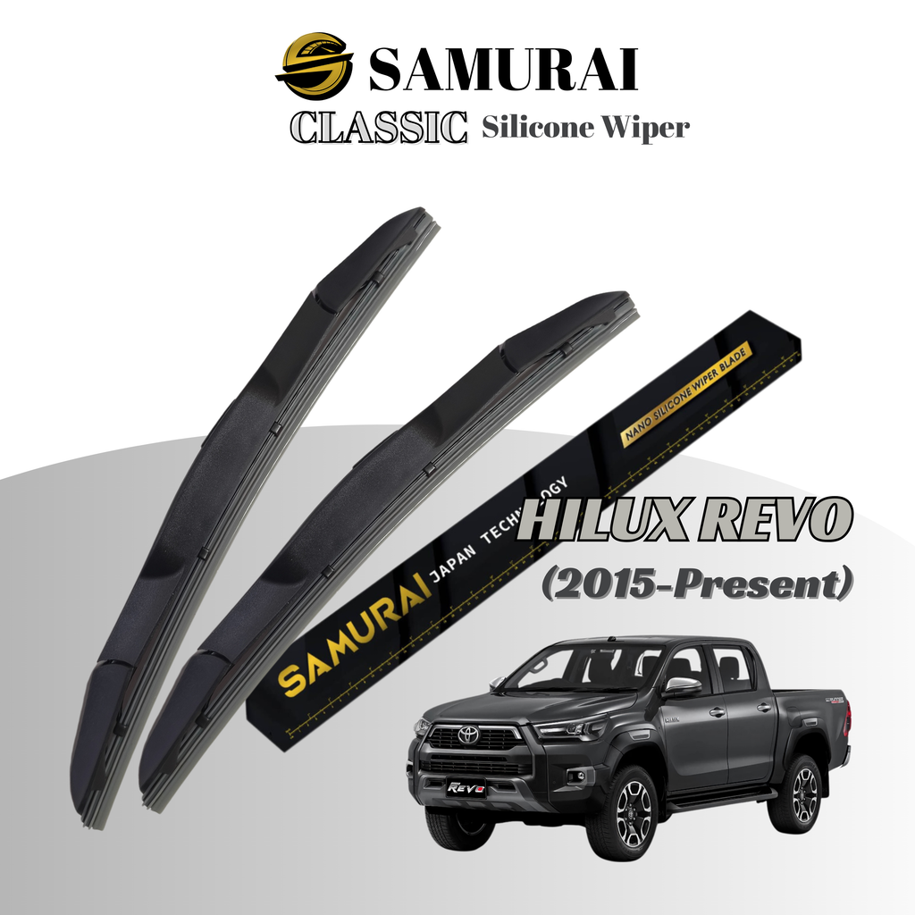 [Toyota Hilux Revo 2015-Present] SAMURAI CLASSIC Car Wiper Blade