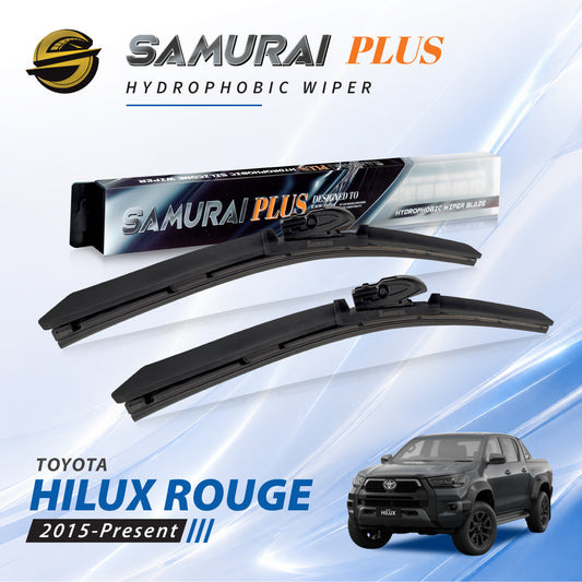SAMURAI PLUS [Toyota Hilux Rouge] Hydrophobic Car Wiper Blade