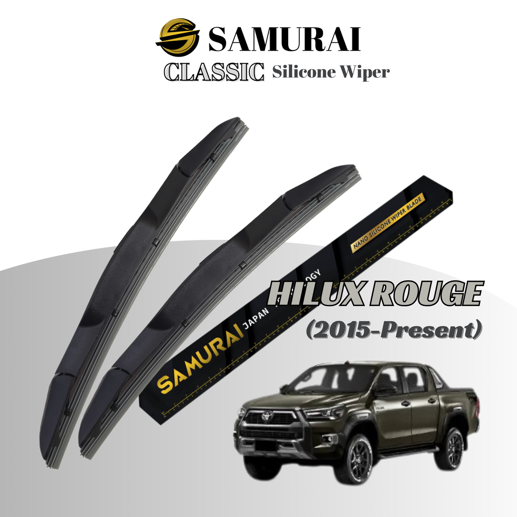 [Toyota Hilux Rouge] SAMURAI CLASSIC Car Wiper Blade