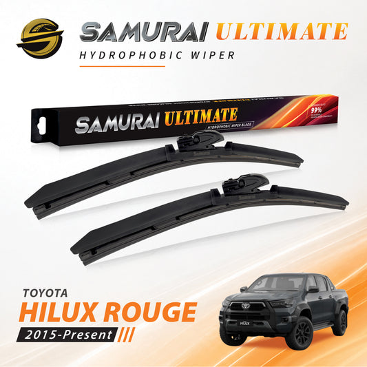 SAMURAI ULTIMATE [Toyota Hilux Rouge] Hydrophobic Car Wiper Blade