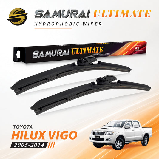 SAMURAI ULTIMATE [Toyota Hilux Vigo 2005-2014] Hydrophobic Car Wiper Blade
