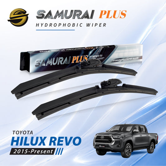 SAMURAI PLUS [Toyota Hilux Revo] Hydrophobic Car Wiper Blade