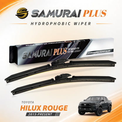 SAMURAI PLUS [Toyota Hilux Rouge] Hydrophobic Car Wiper Blade